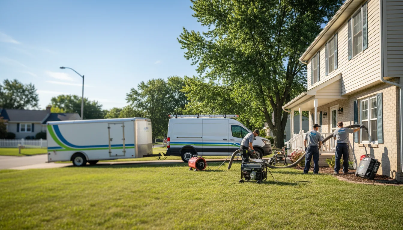 Flooded Basement Restoration And Cleanup With Repair in Bena, MN near me